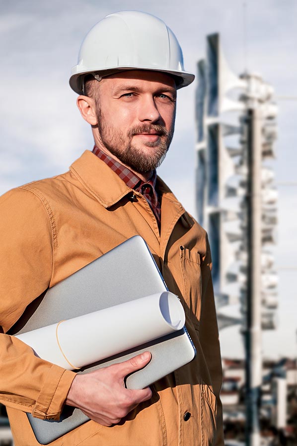 Safus_Karriere_Jobs_ProjektTeamleiter_Baugewerbe Kopie Bauleiter auf dem Dach